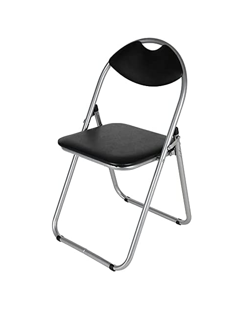 Zdjęcie: Krzesło składane Atom Silver czarne TS INTERIOR