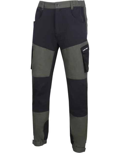 Zdjęcie: Spodnie z elementami stretch zielono-czarne, "2xl", CE,LAHTI PRO