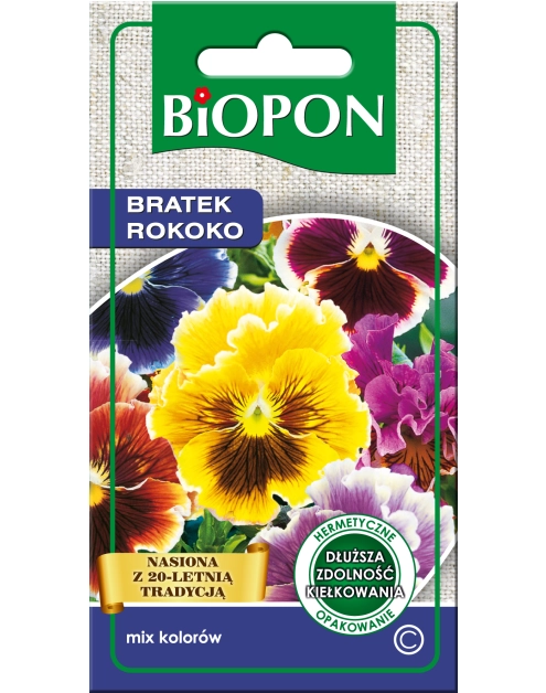 Zdjęcie: Bratek Rokoko mieszanka 0,4 g BIOPON