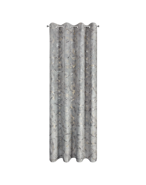 Zdjęcie: Zasłona gotowa Odeta 135x250 cm stalowy EUROFIRANY