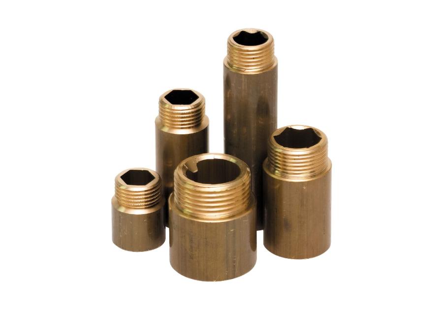 Zdjęcie: Przedłużka 3/8 L10 mosiądz TYCNER