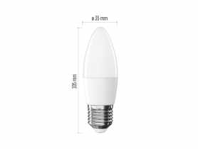 Żarówka LED Classic świeczka E27 2,6 W (25 W) 350 lm neutralna biel EMOS