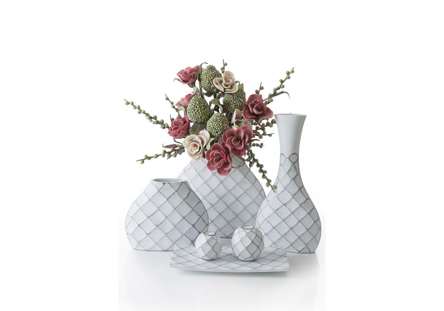 Zdjęcie: Wazon ceramiczny Padva 32x12x65 cm EUROFIRANY