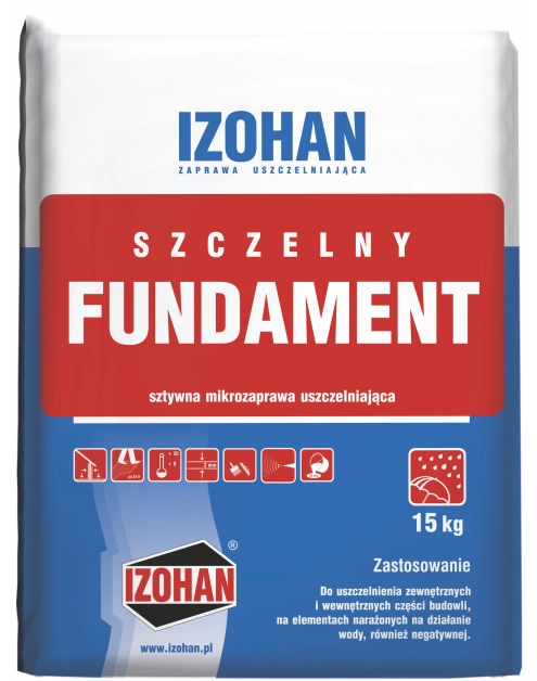 Zdjęcie: Mikrozaprawa uszczelniająca szczelny fundament sztywna IZOHAN