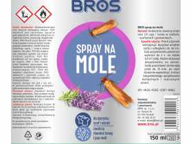 Spray na mole 150 ml BROS