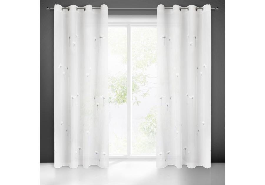 Zdjęcie: Firana gotowa Juliet140x250 cm biały EUROFIRANY