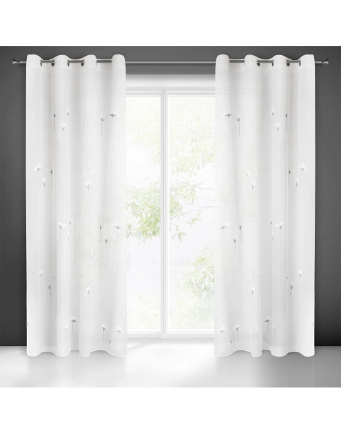 Zdjęcie: Firana gotowa Juliet140x250 cm biały EUROFIRANY