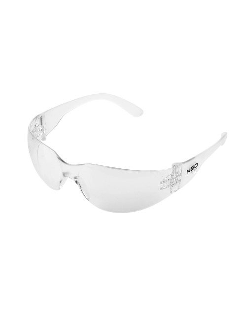 Zdjęcie: Okulary ochronne, białe soczewki, klasa odporności F NEO