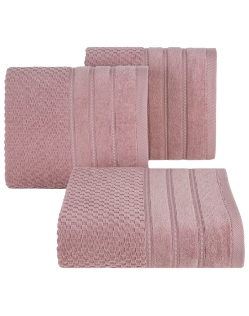 Zdjęcie: Ręcznik Adore różowy 70x140 cm EUROFIRANY