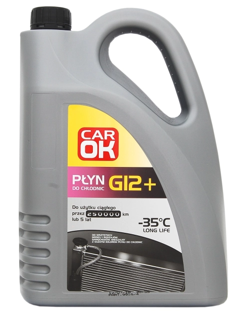 Zdjęcie: Płyn do chłodnic G12 4 L CAR OK