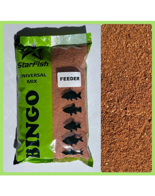 Zdjęcie: Zanęta Bingo 0,850 kg Feeder STARFISH