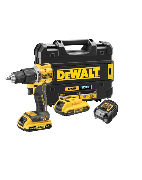 Zdjęcie: Wiertarko-wkrętarka 18 V XR, 2 x 2,0 Ah DEWALT