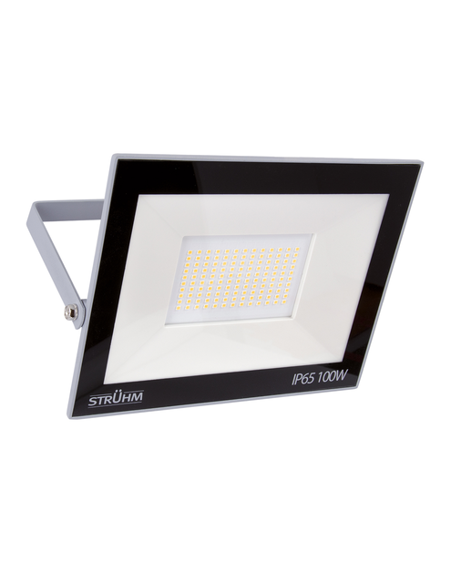 Zdjęcie: Naświetlacz SMD LED Kroma LED 100 W Grey NW kolor szary 100 W STRUHM