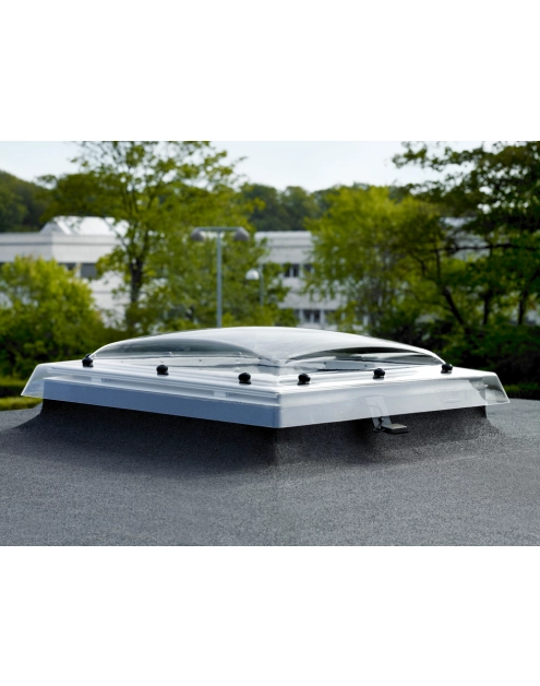 Zdjęcie: Okno do dachów płaskich ISD 0010G kopuła poliwęglanowa przezroczysta, 120x120 cm VELUX