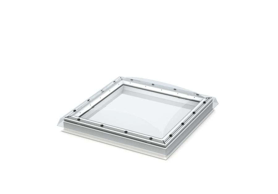 Zdjęcie: Okno do dachów płaskich ISD 0010G kopuła poliwęglanowa przezroczysta, 120x120 cm VELUX