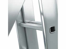 Drabina aluminiowa przemysłowa wielofunkcyjna 3x14 stopni Pro DRABEST