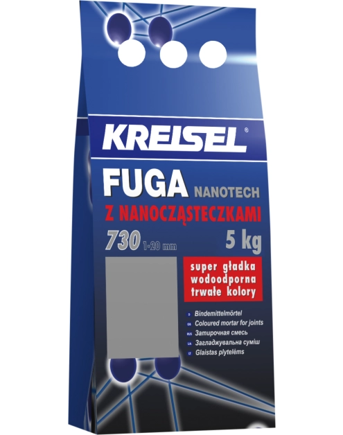 Zdjęcie: Fuga Nanotech 730 ciemny brąz 5 kg KREISEL