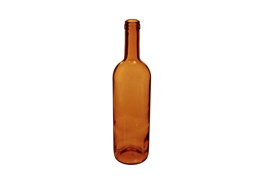 Zdjęcie: Butelka na wino 0,75 L brązowa BROWIN