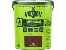 Impregnat ochronno- dekoracyjny 4,5 L dąb ciemny VIDARON