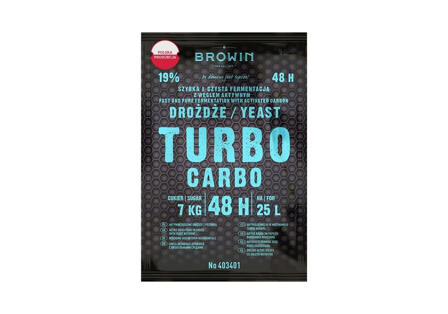 Zdjęcie: Drożdze Turbo Carbo 48 H - 160 g BROWIN