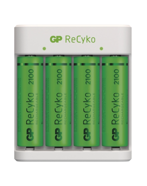 Zdjęcie: Ładowarka Eco GP E411 + 4xAA REC 2100 EMOS