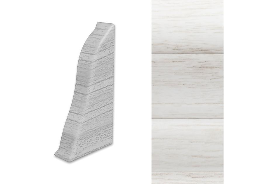 Zdjęcie: Zakończenie lewe do listwy LM55 2 szt. dąb aspen ARBITON