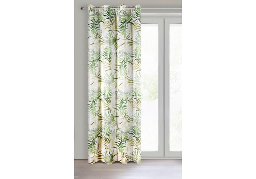 Zdjęcie: Zasłona gotowa Salma 140x250 cm zielony EUROFIRANY