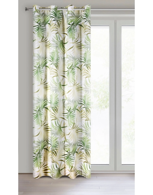 Zdjęcie: Zasłona gotowa Salma 140x250 cm zielony EUROFIRANY