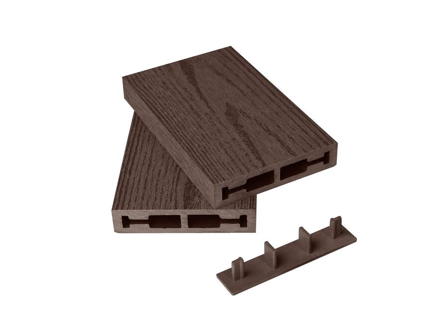 Zdjęcie: Sztacheta komorowa BB-92H20 czekoladowy długość niestandardowa SEQO