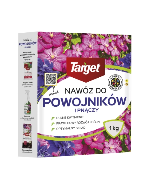 Zdjęcie: Nawóz do powojników i pnączy mikroskładnikami 1 kg TARGET