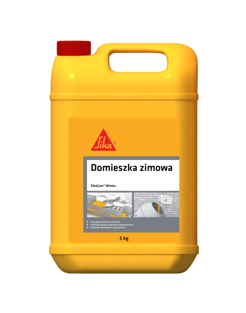 Zdjęcie: Domieszka przeciwmrozowa Sikacem Winter 5 kg SIKA