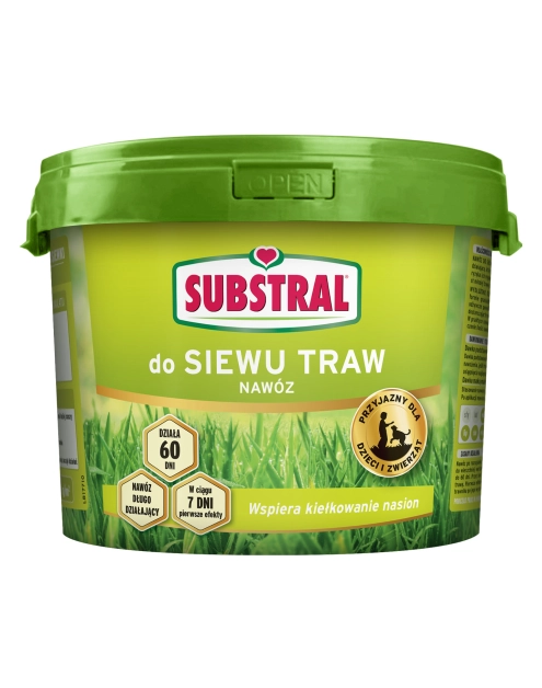Zdjęcie: Nawóz 60 dni do Siewu traw 10 kg SUBSTRAL