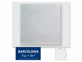 Kaseton Barcelona (2 m2) biały DMS