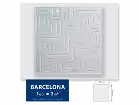 Kaseton Barcelona (2 m2) biały DMS