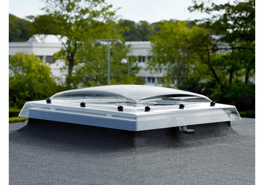 Zdjęcie: Okno do dachów płaskich ISD 0010G kopuła poliwęglanowa przezroczysta, 60x90 cm VELUX