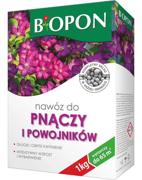 Zdjęcie: Nawóz do pnączy i powojników 1 kg BOPON