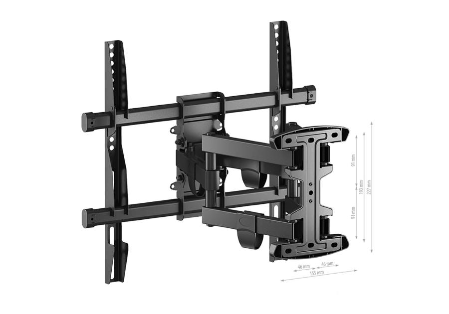 Zdjęcie: Uchwyt LCD 32-60 cali 30 kg King Mount BODEX