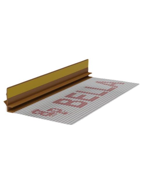 Zdjęcie: Listwa PVC BP13 Mini U L300 6/3 winchester, z siatką i z uszczelką BELLA PLAST