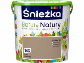 Farba Barwy Natury zamki na piasku 143 2,5L ŚNIEŻKA
