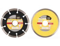 Zdjęcie: Zestaw ściernic diamentowych segmentowych pełnych 115 mm 2 elementy RAWLPLUG