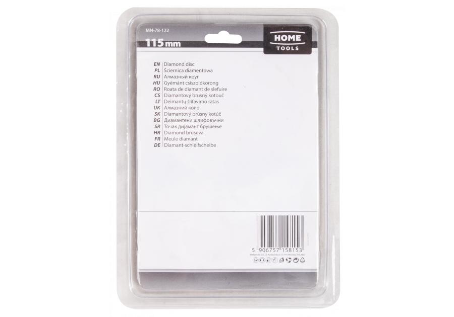 Zdjęcie: Zestaw ściernic diamentowych segmentowych pełnych 115 mm 2 elementy RAWLPLUG