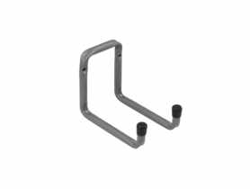 Hak podwójny garażowy H2U 160 mm DMX