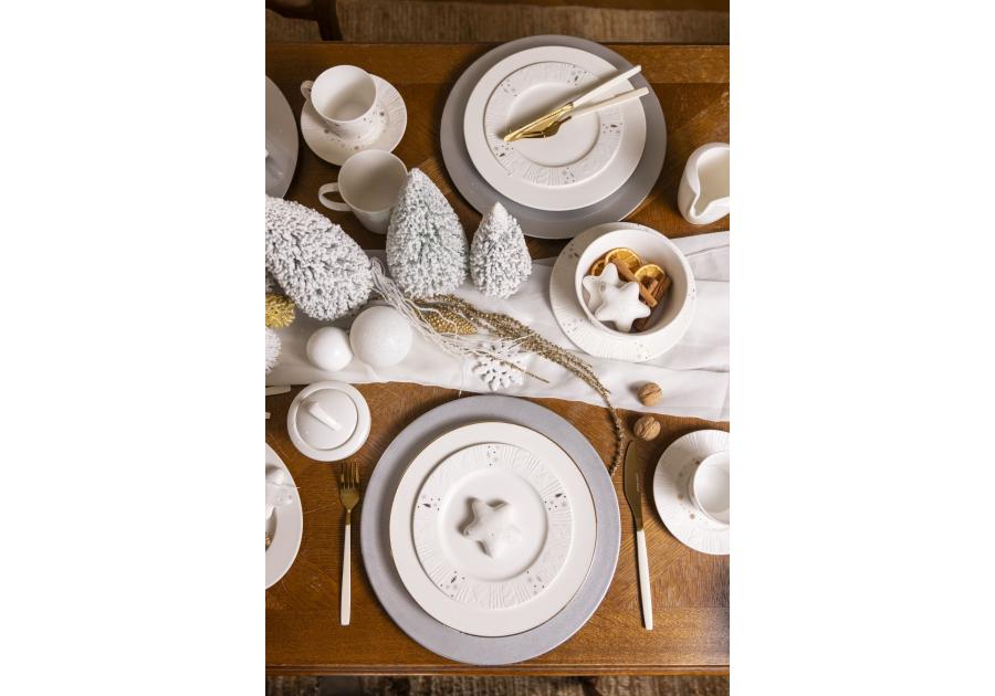 Zdjęcie: Miska salaterka porcelanowa świąteczna Zimowy Blask 14,5 cm ALTOMDESIGN
