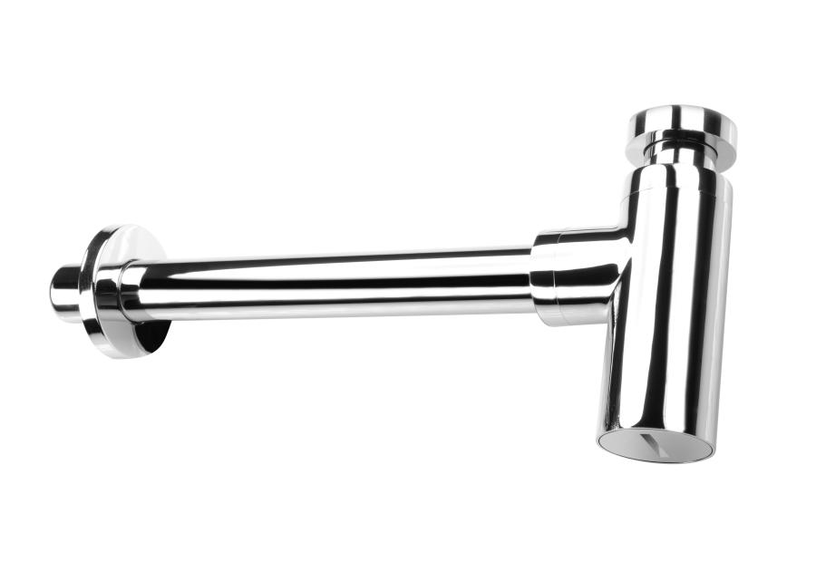 Zdjęcie: Syfon do umywalki okrągły chrom DEANTE