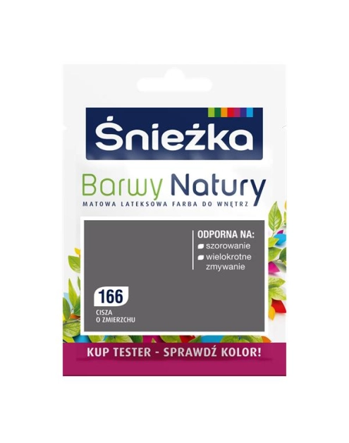 Zdjęcie: Tester koloru Barwy Natury cisza o zmierzchu 166 25 ml ŚNIEŻKA