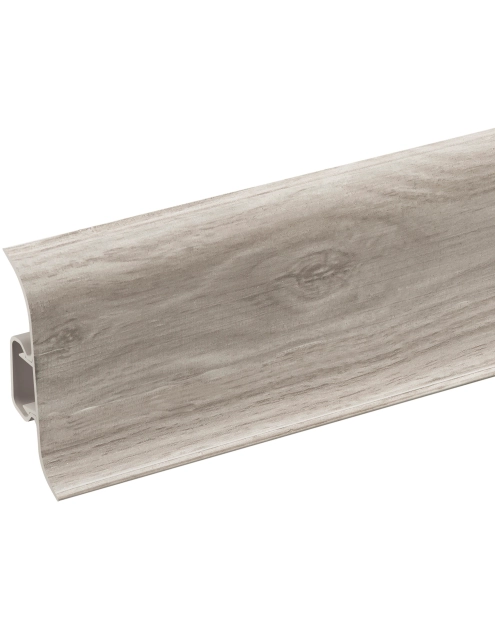 Zdjęcie: Listwa przypodłogowa PVC Premium Classic 22x59 mm; 2,20 m Dąb Belfast Mat CEZAR