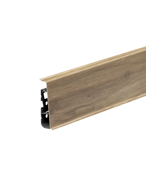Zdjęcie: Listwa przypodłogowa PVC Hi Line Prestige 2,2x7,5 cm 2,50 m Marsylia Mat CEZAR