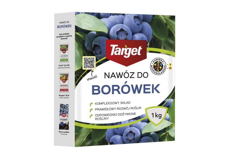 Zdjęcie: Nawóz granulowany do borówek z mikroskładnikami 1 kg TARGET