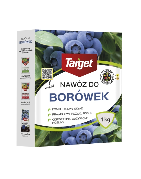 Zdjęcie: Nawóz granulowany do borówek z mikroskładnikami 1 kg TARGET