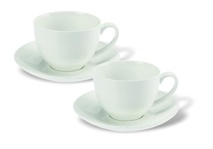 Zdjęcie: Filiżanki z porcelany 250 mk - 2 szt. New Bone RAVI